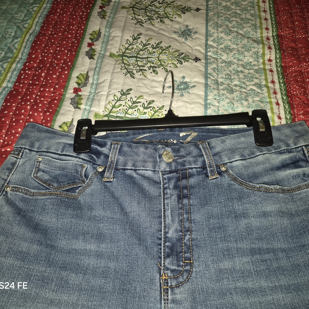 Seven7 Women's Light Blue Skinny Jeans - Picture 3 of 5